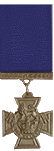 Early Naval Victoria Cross with blue ribbon